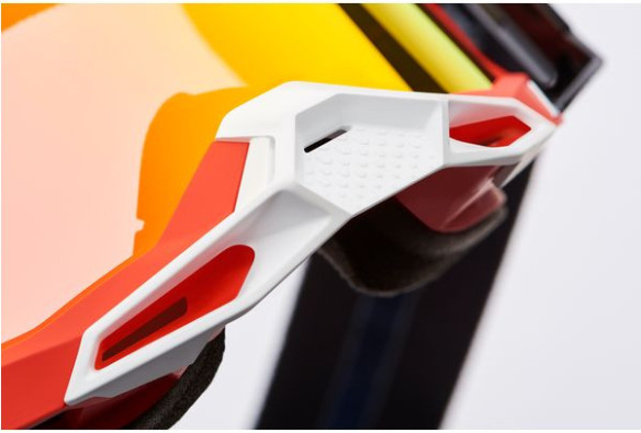 Ochelari Moto MX/Enduro Racecraft 2 Ogusto Red-Mirror Lens 50010-00024