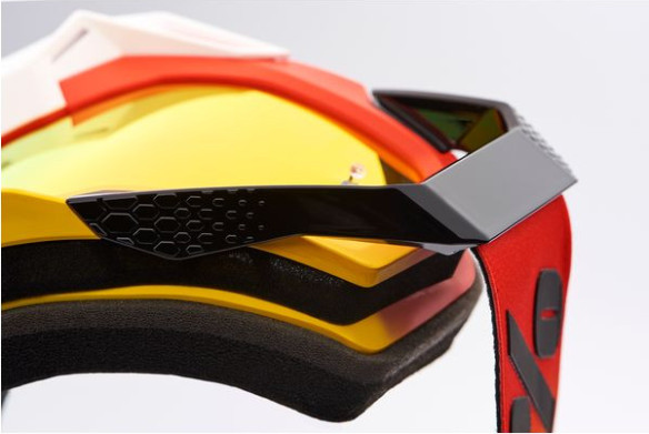 Ochelari Moto MX/Enduro Racecraft 2 Ogusto Red-Mirror Lens 50010-00024