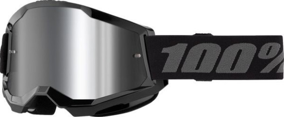 Ochelari Moto MX/Enduro Strata 2 Black Silver-Mirror Lens 50028-00013