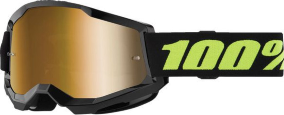 Ochelari Moto MX/Enduro Strata 2 Solar Eclipse Gold-Mirror Lens 50028-00022