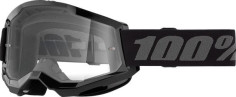 Ochelari Moto MX/Enduro Copii Strata 2 Black Clear Lens 50031-00007