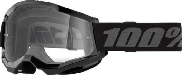 Ochelari Moto MX/Enduro Copii Strata 2 Black Clear Lens 50031-00007