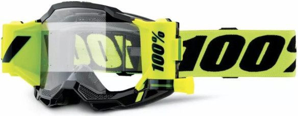 Ochelari Moto MX/Enduro Accuri 2 Forecast Neon Yellow/Black Clear Lens