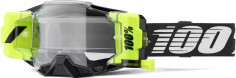 Ochelari Moto MX/Enduro Armega Forecast Black/White/Yellow Fluo Clear Lens