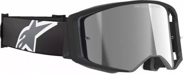 Ochelari Moto MX/Enduro Supertech Corp ABS Vision Black/Grey/Mirror Silver