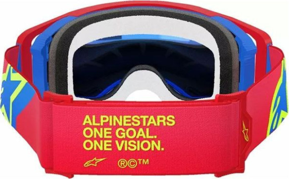 Ochelari Moto MX/Enduro Supertech Corp ABS Vision Red/Blue/Yellow/ Mirror Blue