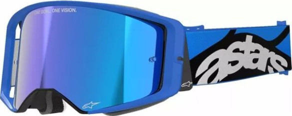 Ochelari Moto MX/Enduro Supertech Stream ABS Vision Blue/Mirror Blue