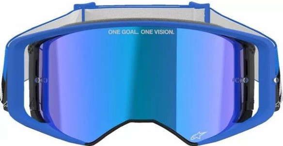 Ochelari Moto MX/Enduro Supertech Stream ABS Vision Blue/Mirror Blue