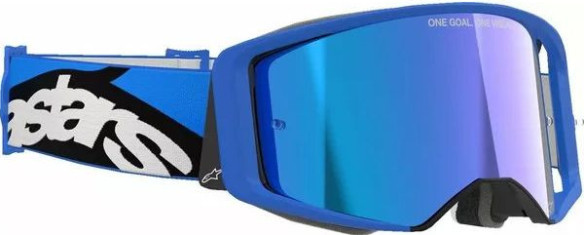 Ochelari Moto MX/Enduro Supertech Stream ABS Vision Blue/Mirror Blue