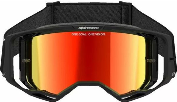 Ochelari Moto MX/Enduro Vision 8 Corp Black/Mirror Red