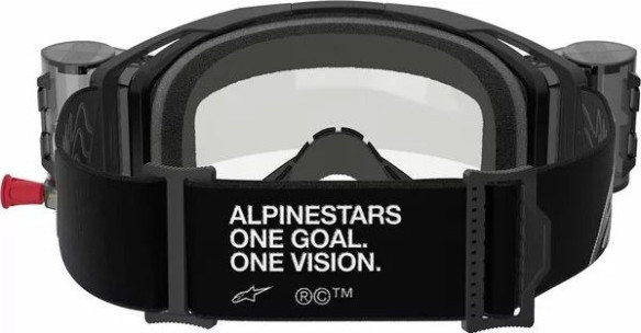 Ochelari Moto MX/Enduro Vision 8 Corp Roll-Off Black/Clear