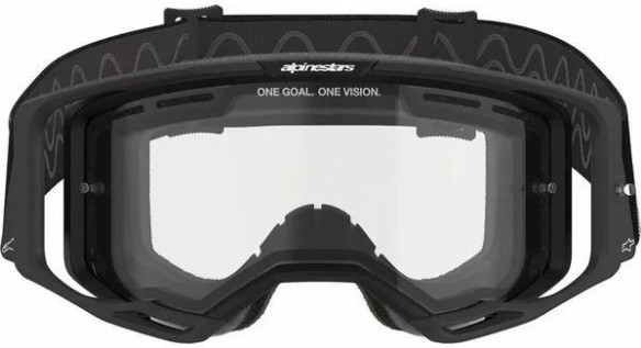 Ochelari Moto MX/Enduro Vision 8 Corp Black/Clear