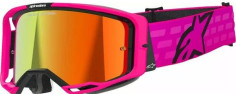Ochelari Moto MX/Enduro Vision 8 Corp Pink/Mirror Red