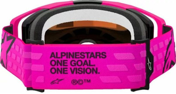 Ochelari Moto MX/Enduro Vision 8 Corp Pink/Mirror Red