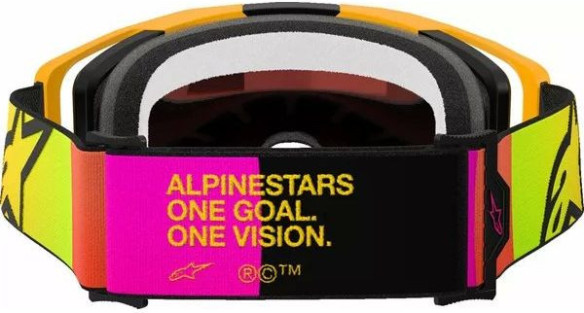 Ochelari Moto MX/Enduro Vision 8 Corp Yellow/Pink/Mirror Red