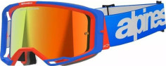 Ochelari Moto MX/Enduro Vision 8 Corp Wordmark Blue/Orange/Mirror Red