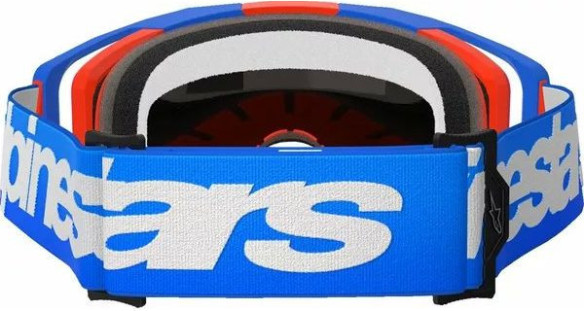 Ochelari Moto MX/Enduro Vision 8 Corp Wordmark Blue/Orange/Mirror Red