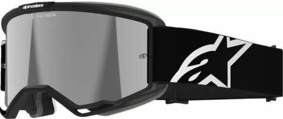 Ochelari Moto MX/Enduro Vision 5 Corp Black/Mirror Silver