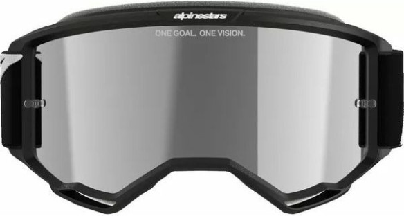 Ochelari Moto MX/Enduro Vision 5 Corp Black/Mirror Silver