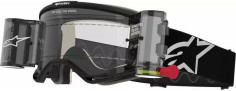 Ochelari Moto MX/Enduro Vision 5 Corp Roll-Off Black/Clear