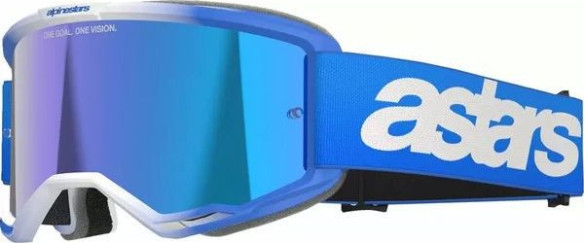 Ochelari Moto MX/Enduro Vision 5 Blaze Blue/Mirror Blue