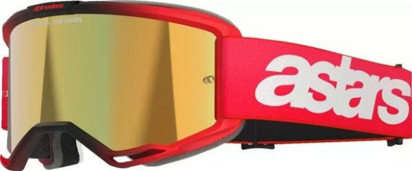 Ochelari Moto MX/Enduro Vision 5 Blaze Red/Mirror Gold