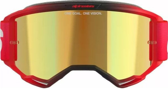 Ochelari Moto MX/Enduro Vision 5 Blaze Red/Mirror Gold