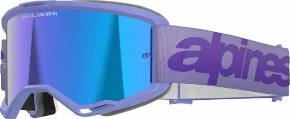 Ochelari Moto MX/Enduro Vision 5 Wordmark Purple/Mirror Blue