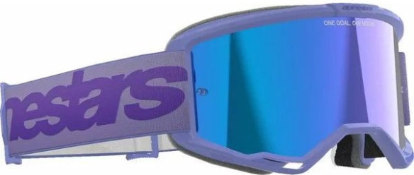 Ochelari Moto MX/Enduro Vision 5 Wordmark Purple/Mirror Blue