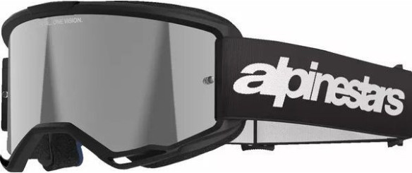 Ochelari Moto MX/Enduro Vision 3 Wordmark Black/Mirror Silver