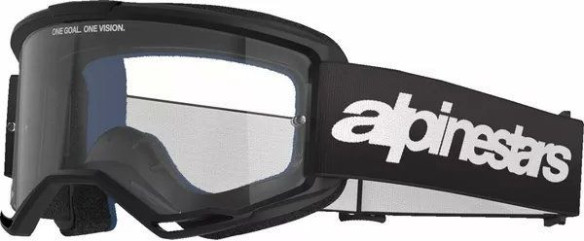 Ochelari Moto MX/Enduro Vision 3 Wordmark Black/Clear