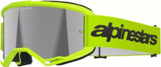 Ochelari Moto MX/Enduro Vision 3 Wordmark Yellow Fluo/Mirror Silver