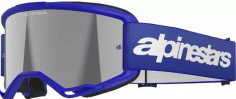 Ochelari Moto MX/Enduro Vision 3 Wordmark Blue/Mirror Silver