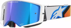 Ochelari Moto MX/Enduro Supertech Corp ABS Vision Blue/Orange/White/Mirror Blue