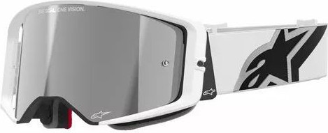 Ochelari Moto MX/Enduro Supertech Corp ABS Vision White/Grey/Mirror Silver