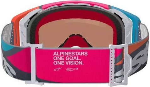 Ochelari Moto MX/Enduro Supertech Stream ABS Vision Gray/Multi/Mirror Silver