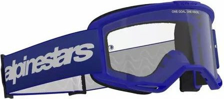 Ochelari Moto MX/Enduro Vision 3 Wordmark Blue/Clear