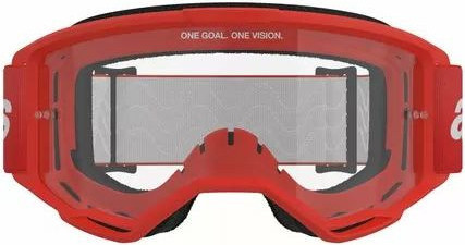 Ochelari Moto MX/Enduro Vision 3 Wordmark Red/Clear