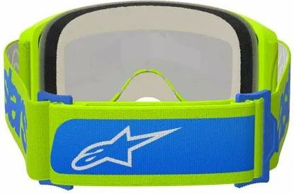 Ochelari Moto MX/Enduro Vision 5 Blaze Yellow/Mirror Blue