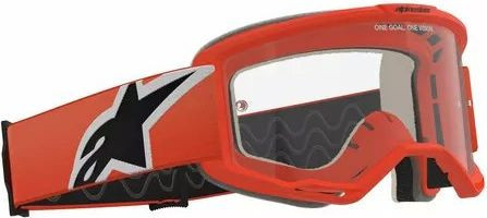 Ochelari Moto MX/Enduro Vision 5 Corp Orange/Clear