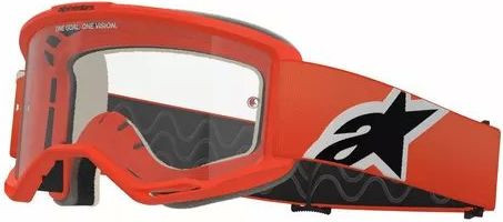 Ochelari Moto MX/Enduro Vision 5 Corp Orange/Clear