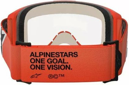 Ochelari Moto MX/Enduro Vision 5 Corp Orange/Clear