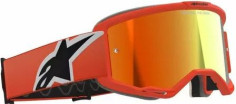 Ochelari Moto MX/Enduro Vision 5 Corp Orange/Mirror Red