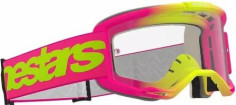 Ochelari Moto MX/Enduro Vision 5 Wordmark Pink/Yellow/Clear