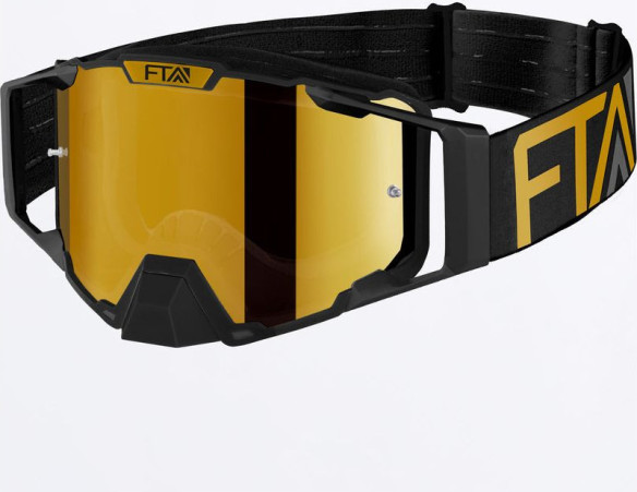 Ochelari MX/Enduro STYLZ Black/Gold/Miror Gold