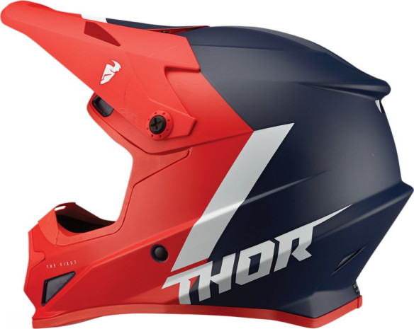 Casca Enduro Copii Sector Chev Red/Navy
