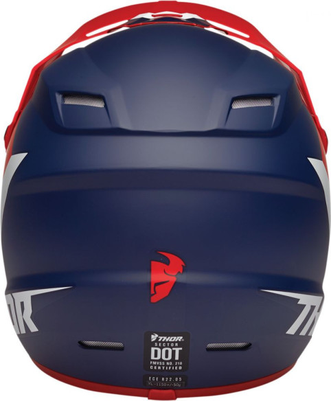 Casca Enduro Copii Sector Chev Red/Navy