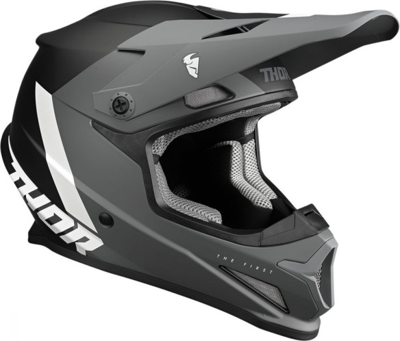 Casca Enduro Copii Sector Chev Gray/Black