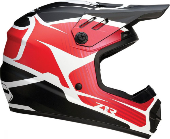 Casca Enduro Copii Rise Flame Red