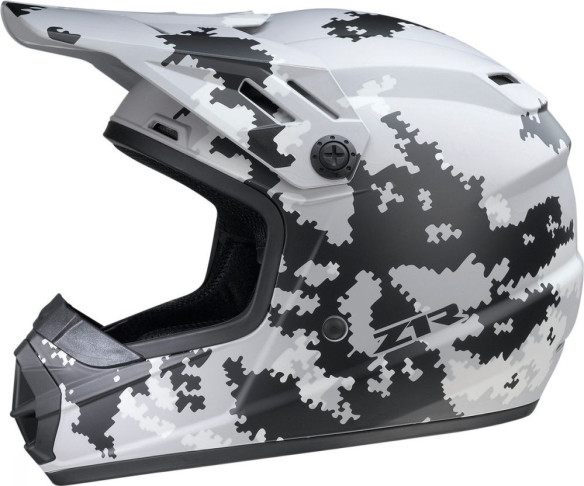 Casca Enduro Copii Rise Camo 2 Gray